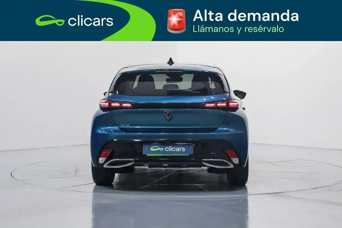 Usado Peugeot 308 Allure 130 CV (95 kW) 2024 Azul Berlina