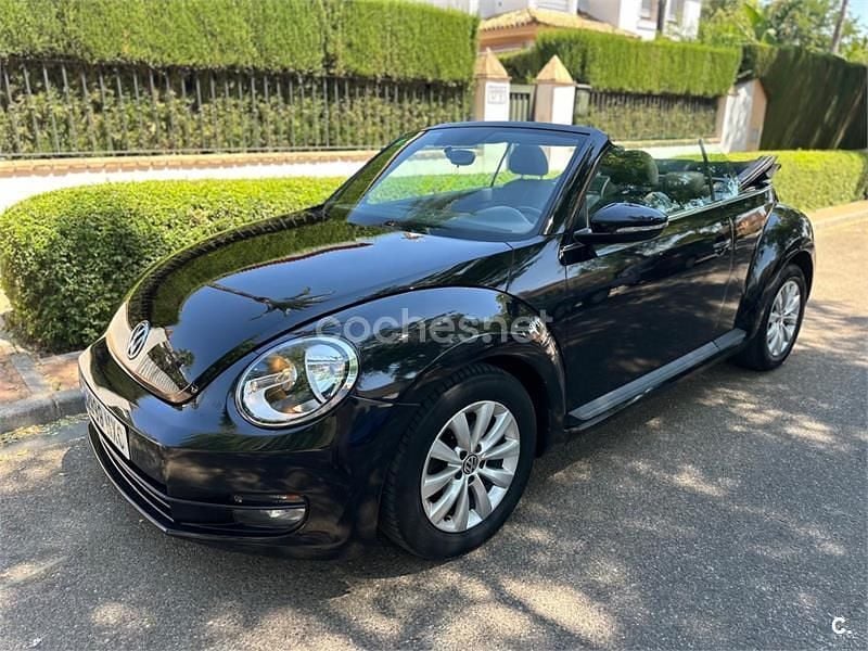 Usado VW Beetle Cabriolet Design 105 CV (77 kW) 2014 Negro Descapotable