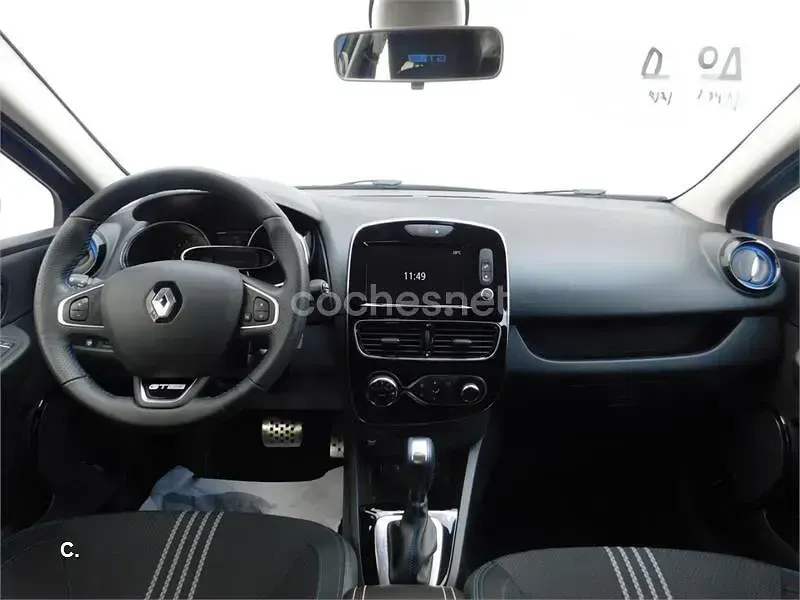 Usado Renault Clio IV GT 120 CV (88 kW) 2016 Azul Berlina