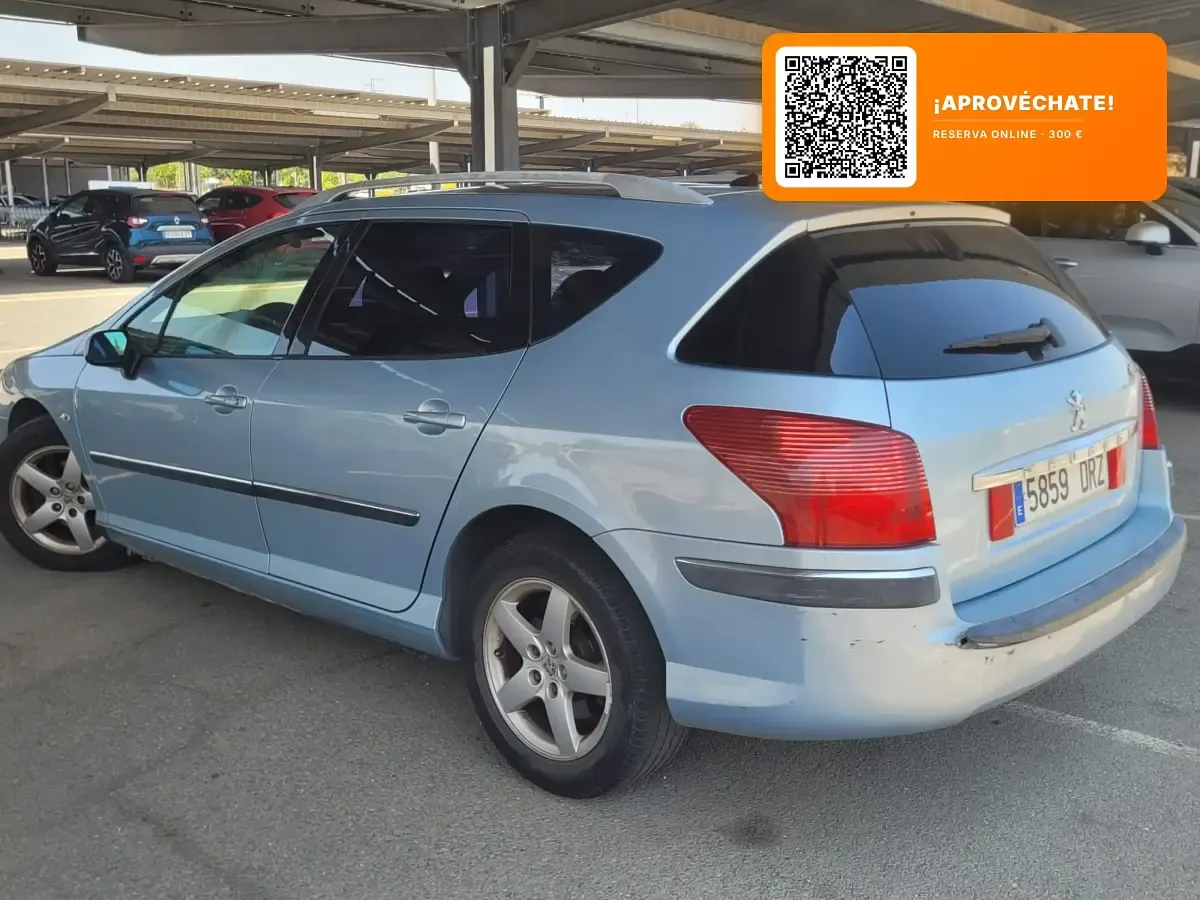 Usado Peugeot 407 Sport 136 CV (100 kW) 2006 Azul Berlina