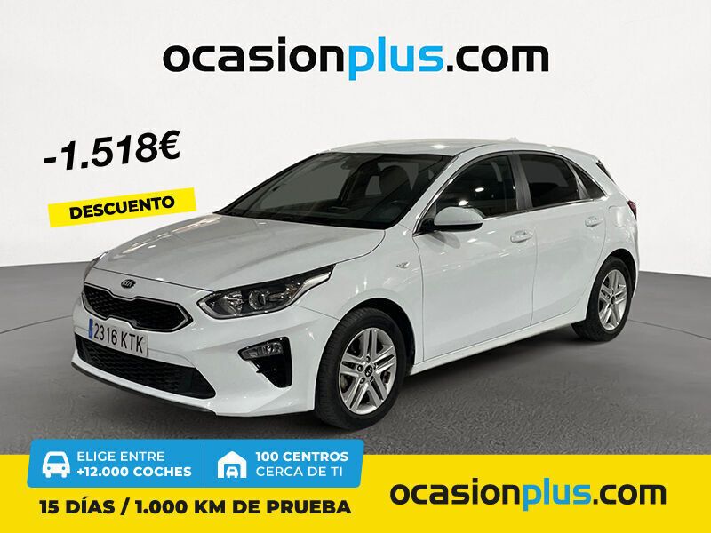 Blanco Usado 2019 Kia Ceed Berlina | 16.700 € (Precio justo) - Imagen 1/4