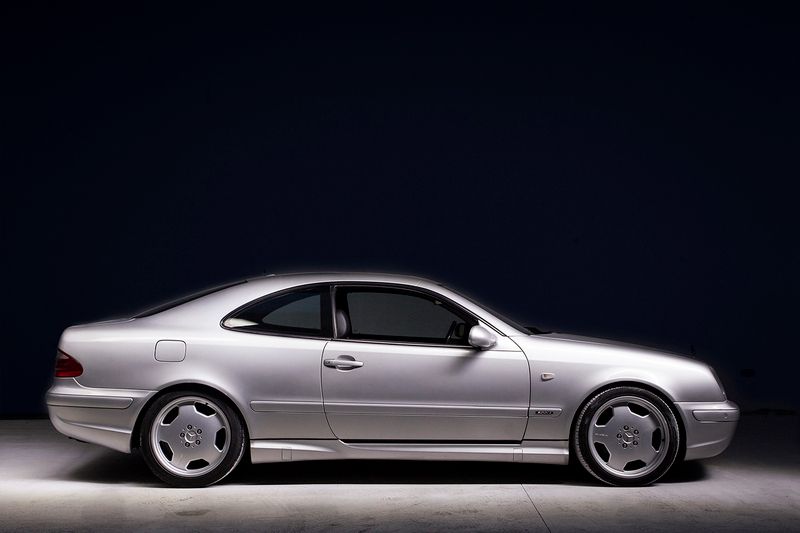 Usado Mercedes CLK55 AMG AMG 354 CV (260 kW) 1999 Plateado Coupe