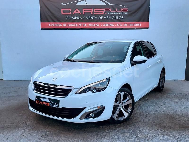 Blanco Usado 2017 Peugeot 308 Allure Berlina | 9490 € (Precio justo) - Imagen 1/4