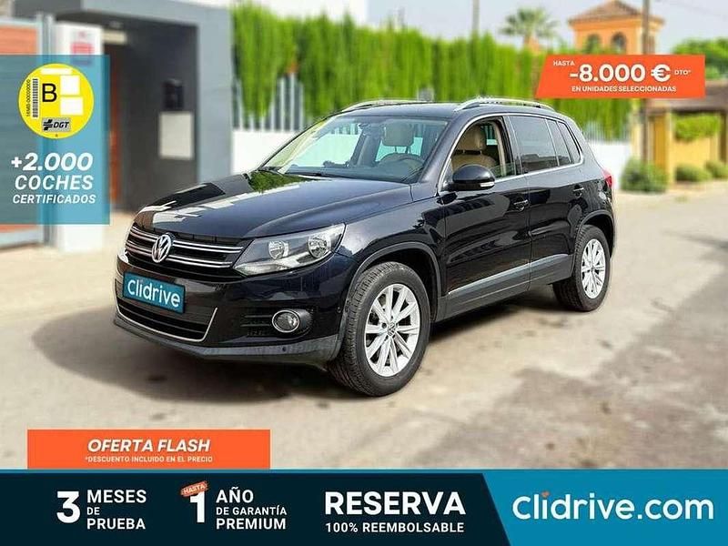 Negro Usado 2013 VW Tiguan SUV | 9590 € (Buen precio) - Imagen 1/3