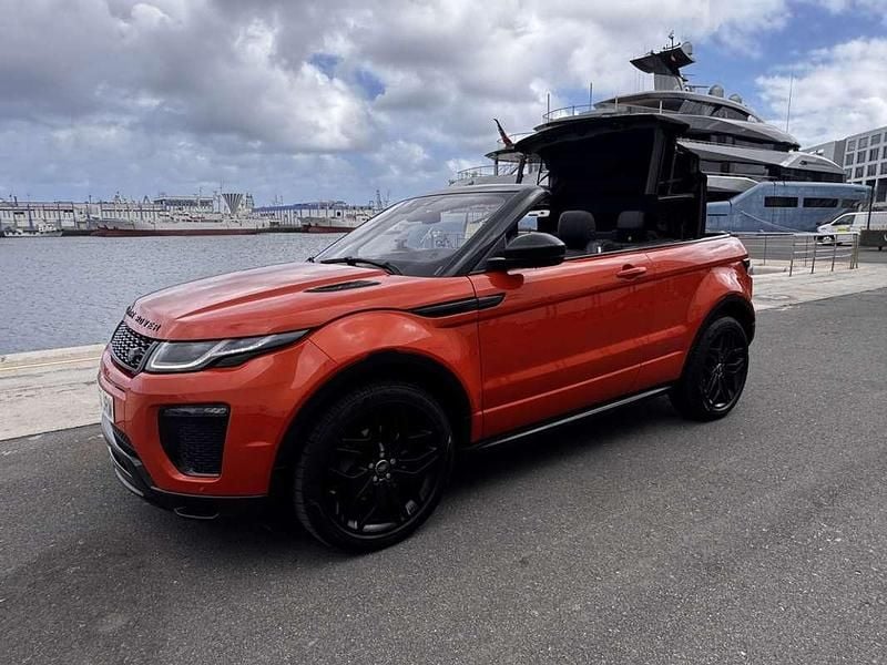 Usado Land Rover Range Rover evoque HSE Dynamic 179 CV (131 kW) 2016 Naranja Descapotable