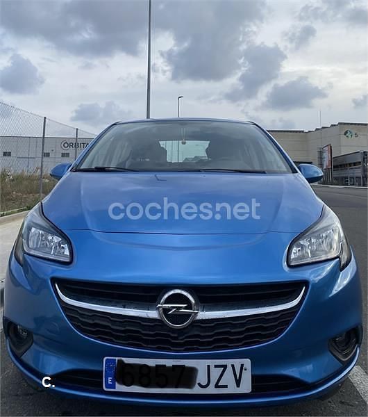 Usado Opel Corsa Selective 90 CV (66 kW) 2018 Azul Utilitario