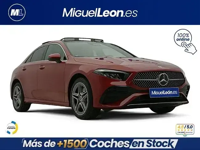 Käytetty Mercedes A250 218 HP (160 kW) 2023 Punainen Sedan
