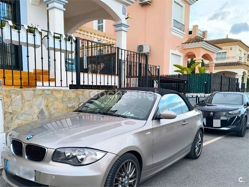 Usado BMW 118 Cabriolet 143 CV (105 kW) 2008 Gris / plata Descapotable