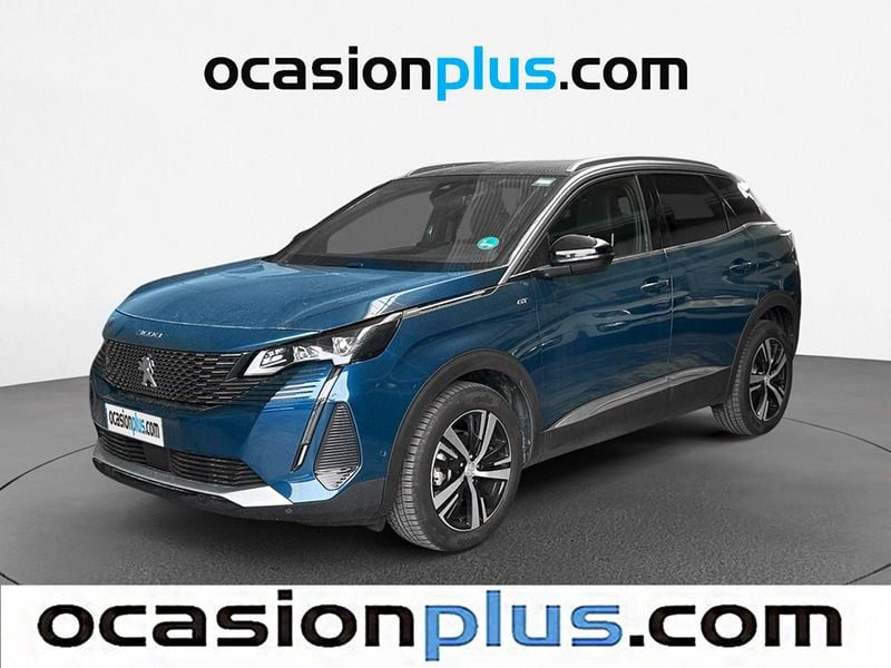 Azul Usado 2024 Peugeot 3008 GT SUV | 23.991 € (Buen precio) - Imagen 1/4