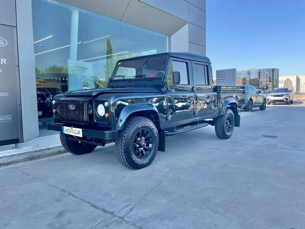 Usado Land Rover Defender 122 CV (89 kW) 2000 Verde Van