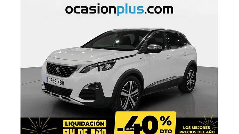 Blanco Usado 2017 Peugeot 3008 Allure Monovolumen | 18.350 € (Un poco caro) - Imagen 1/4