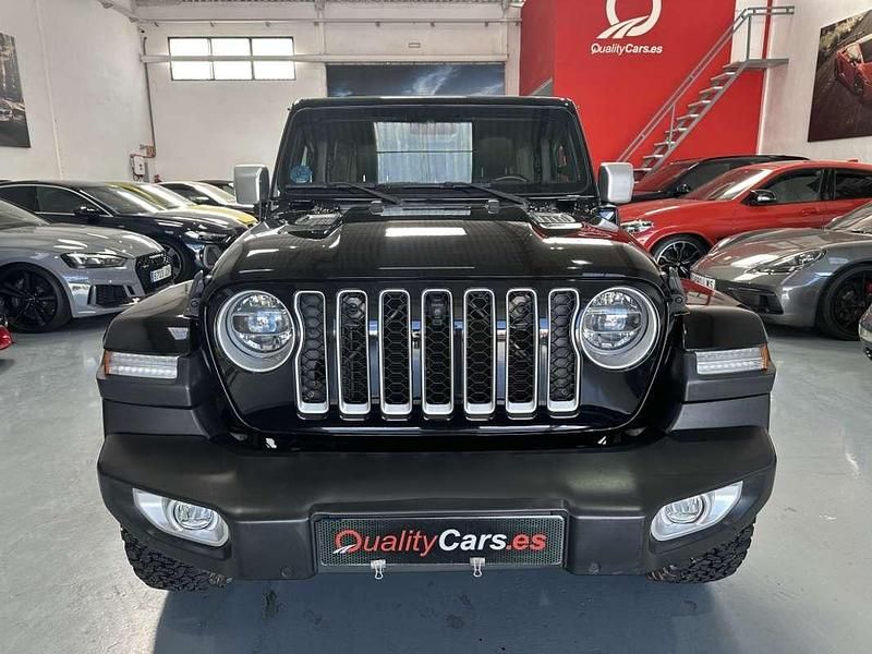 Usado Jeep Wrangler Unlimited Sahara 381 CV (280 kW) 2022 Negro SUV