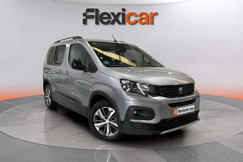 Gris Usado 2019 Peugeot Rifter GT-line Monovolumen | 18.490 € (Precio justo) - Imagen 1/4