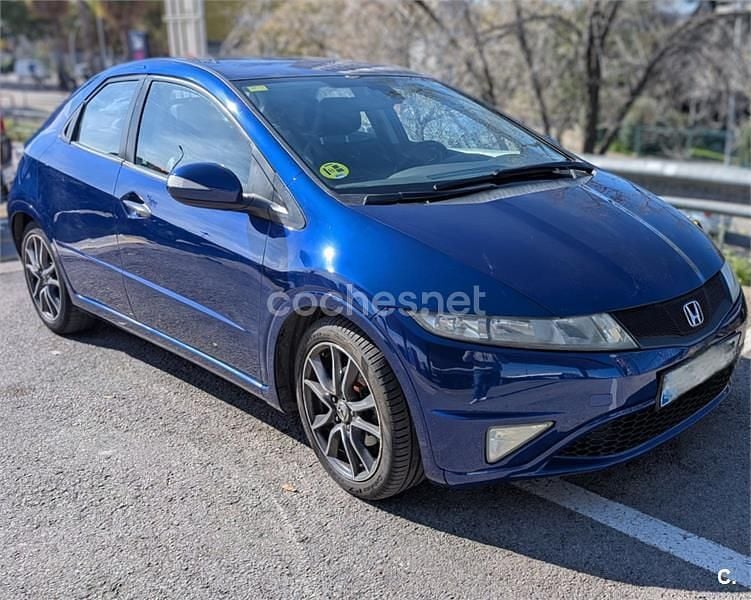 Usado Honda Civic Sport 140 CV (102 kW) 2011 Azul Berlina