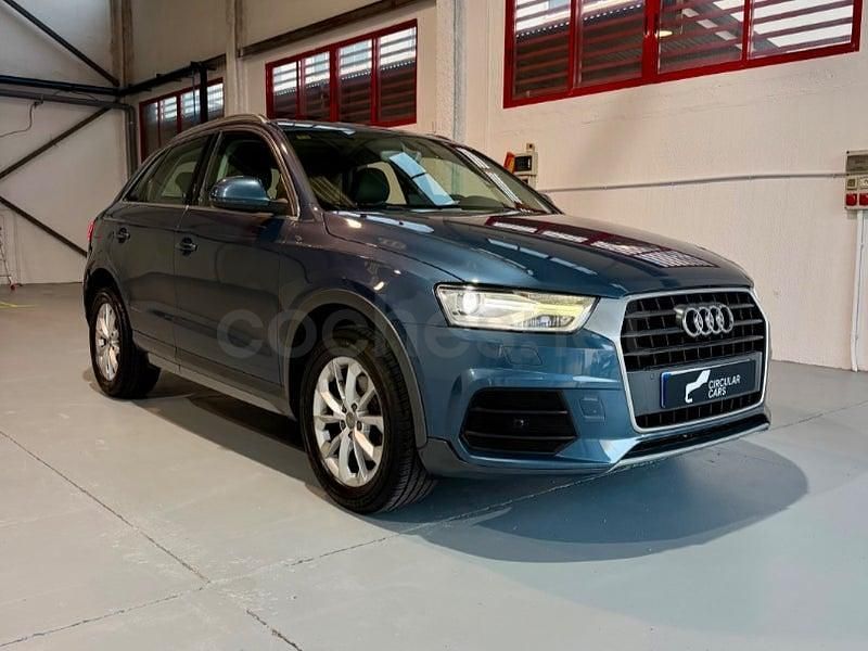 Usado Audi Q3 Premium 150 CV (110 kW) 2015 Azul SUV
