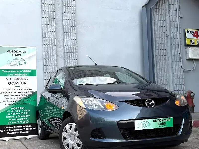 Brugt Mazda 2 Active 75 HK (55 kW) 2008 Grå Hatchback