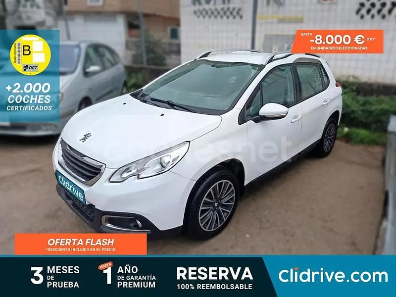 Blanco Usado 2014 Peugeot 2008 Active SUV | 7990 € (Precio justo) - Imagen 1/3