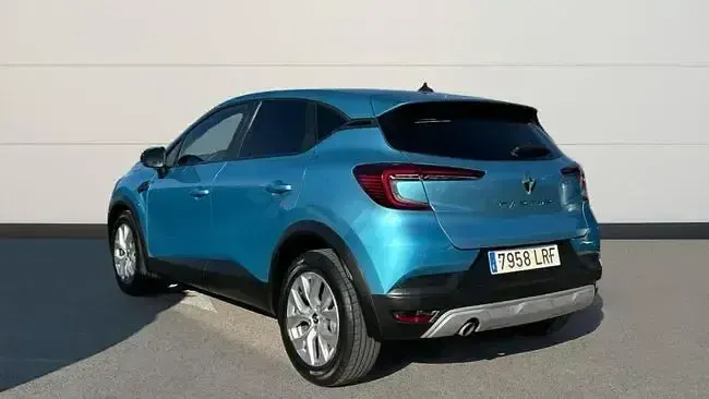 Usado Renault Captur Intens 90 CV (66 kW) 2021 Azul SUV