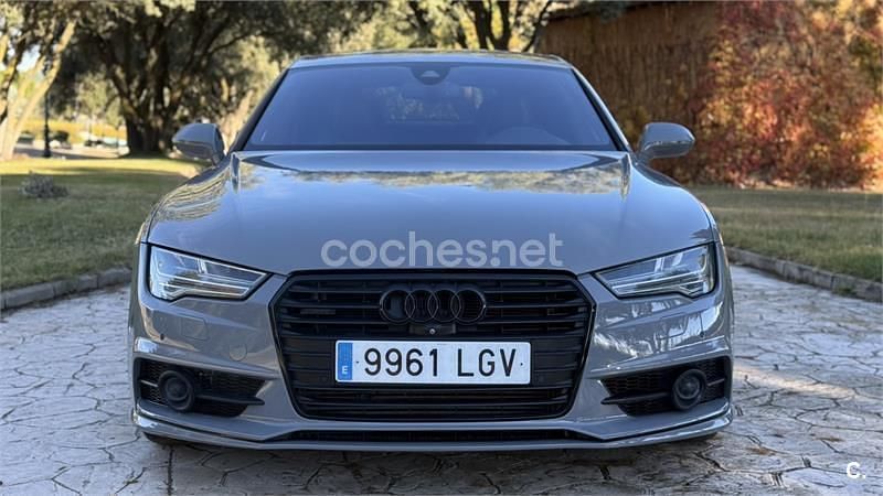 Usado Audi A7 Sportback 326 CV (239 kW) 2015 Gris / plata Utilitario