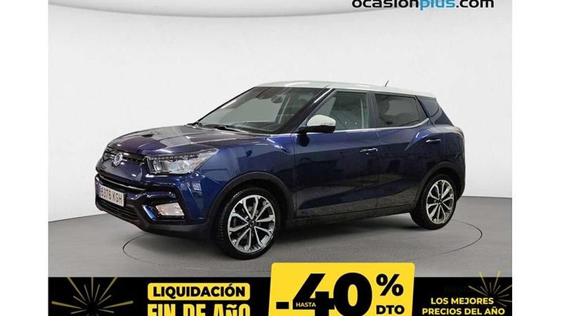 Azul Usado 2017 Ssangyong (KGM) Tivoli Limited SUV | 11.990 € (Precio justo) - Imagen 1/4