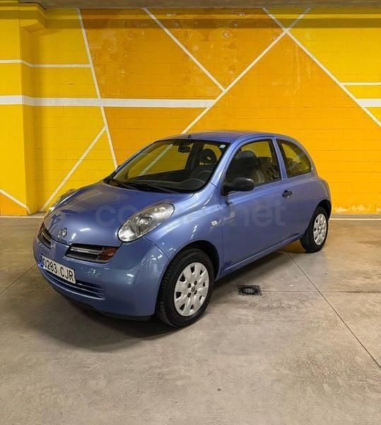 Usado Nissan Micra Visia 65 CV (47 kW) 2003 Azul Utilitario
