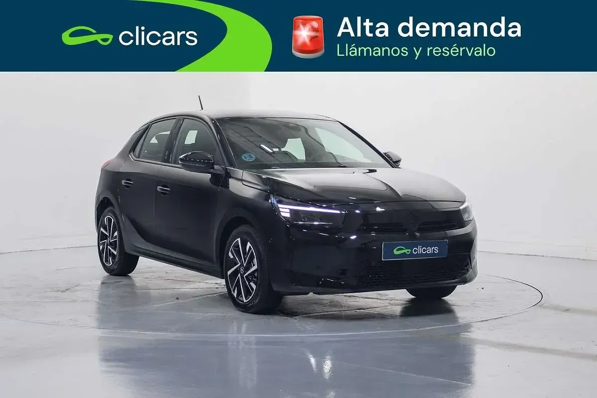 Usado Opel Corsa S 101 CV (74 kW) 2025 Negro Utilitario
