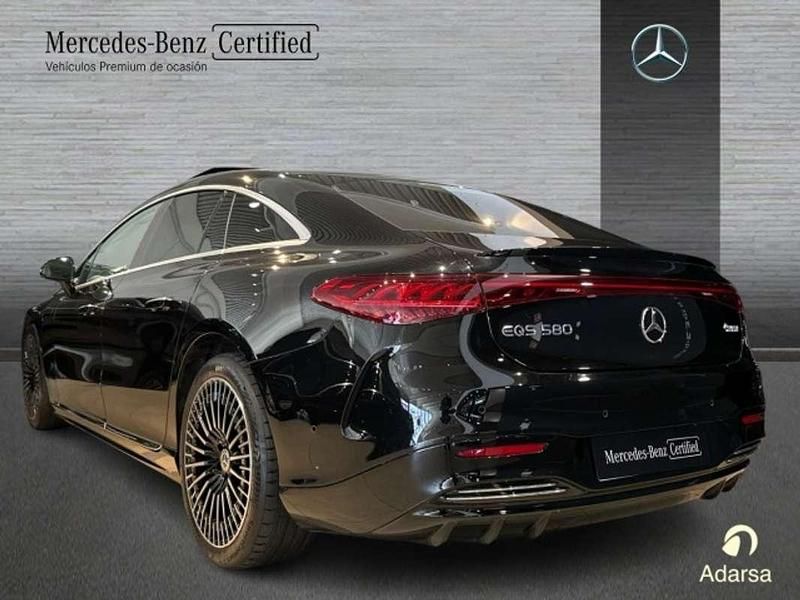 Usado Mercedes EQS580 384 kW (523 CV) 2021 Negro Berlina