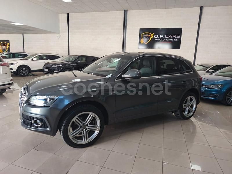 Usado Audi Q5 S-Line 170 CV (125 kW) 2011 Gris / plata SUV