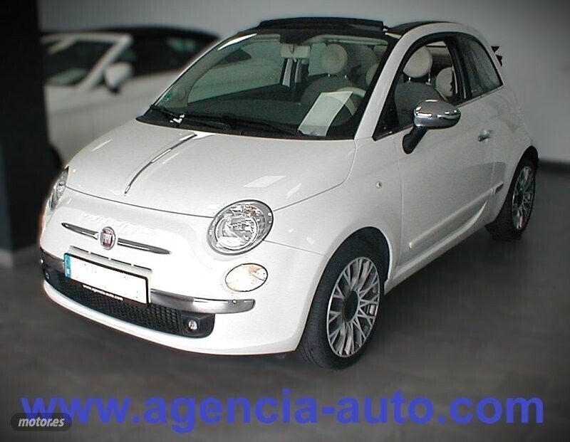 Blanco Usado 2013 Fiat 500C Descapotable | 8990 € (Buen precio) - Imagen 1/4