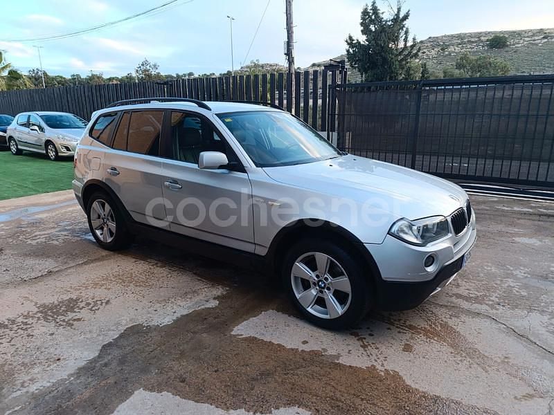 Usado BMW X3 Comfort Edition 150 CV (110 kW) 2008 Gris / plata SUV