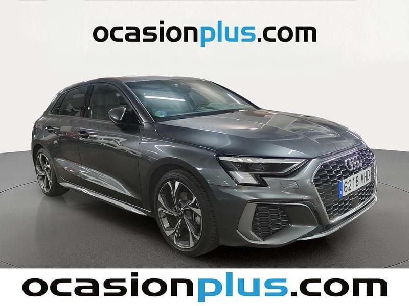 Usado Audi A3 Sportback S-Line 150 CV (110 kW) 2023 Gris Utilitario