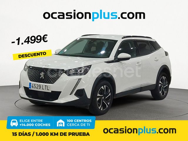 Blanco Usado 2021 Peugeot 2008 Allure SUV | 15.500 € (Precio justo) - Imagen 1/4
