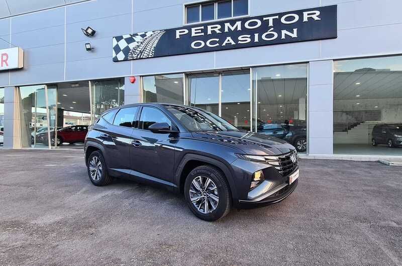Teal Usado 2024 Hyundai Tucson SUV | 26.500 € (Precio justo) - Imagen 1/4