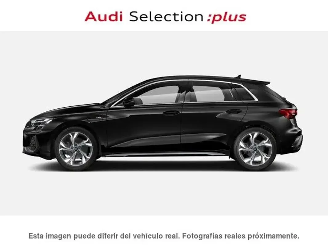 Usado Audi A3 Sportback e-tron S-Line 204 CV (150 kW) 2025 Negro Utilitario