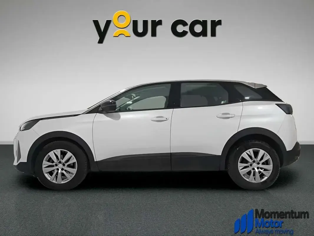 Usado Peugeot 3008 Active 131 CV (96 kW) 2021 Blanco SUV