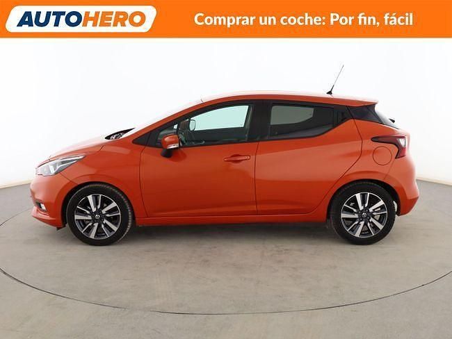 Usado Nissan Micra Acenta 101 CV (74 kW) 2019 Naranja Utilitario