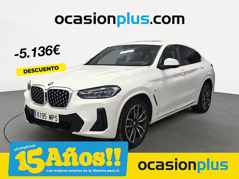 Blanco Usado 2024 BMW X4 xLine SUV | 56.500 € (Caro) - Imagen 1/4