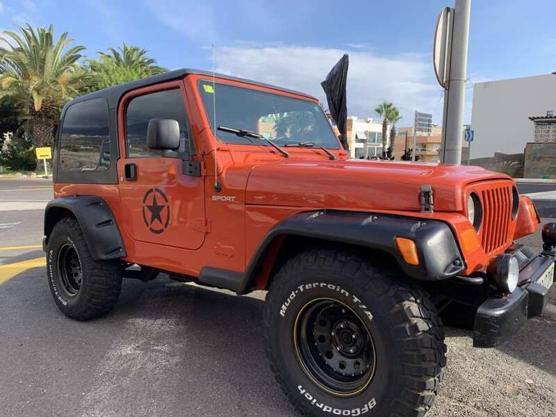 Naranja Usado 2006 Jeep Wrangler Sport SUV | 21.900 € (Super precio) - Imagen 1/1