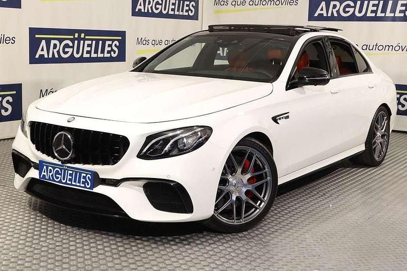 Usado Mercedes E63 AMG AMG 612 CV (450 kW) 2017 Blanco Berlina