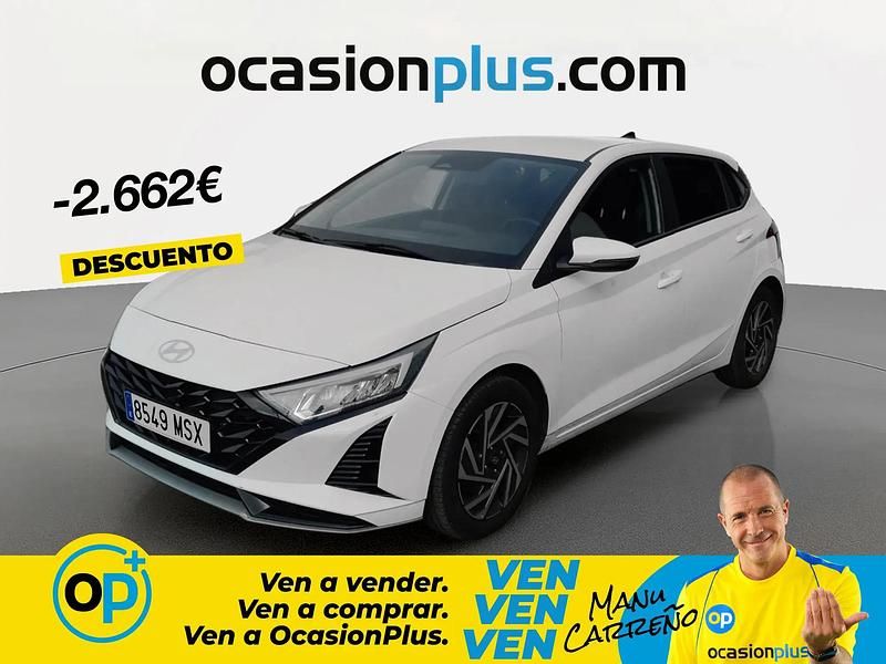 Usado Hyundai i20 100 CV (73 kW) 2024 Blanco Utilitario