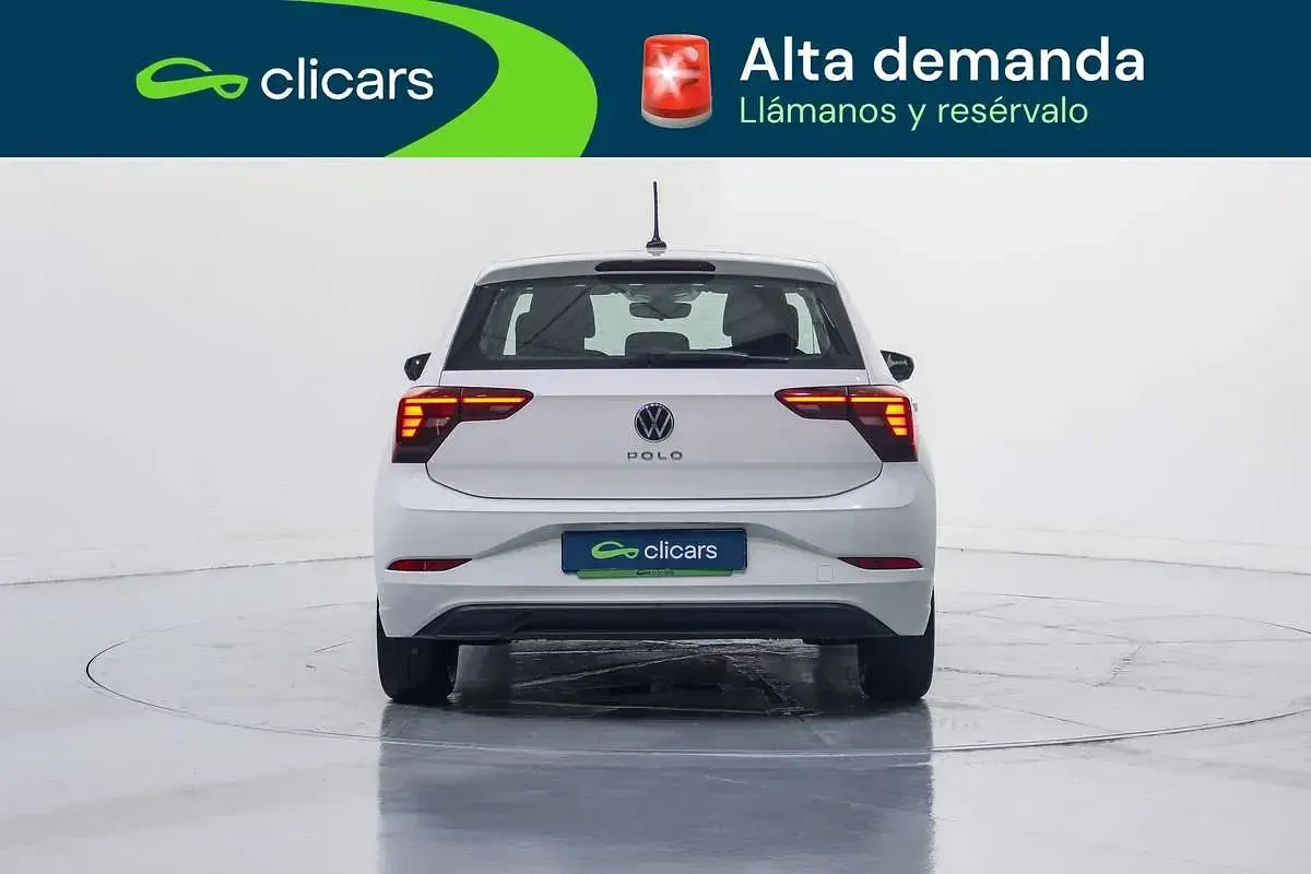 Usado VW Polo Life 95 CV (69 kW) 2022 Blanco Utilitario