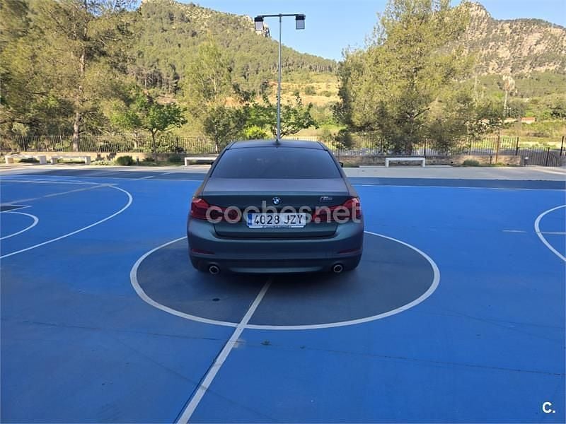 Usado BMW 520 190 CV (139 kW) 2017 Azul Berlina