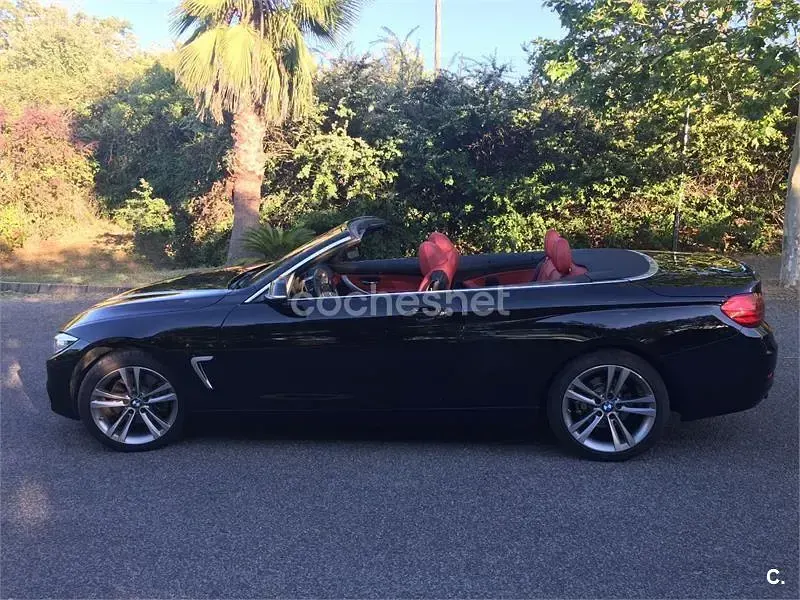 Usado BMW 428 Sport Line 245 CV (180 kW) 2015 Negro Descapotable