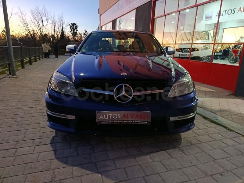 Usado Mercedes C350 Avantgarde 272 CV (200 kW) 2007 Azul Berlina