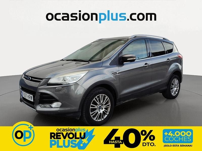 Usado Ford Kuga Titanium 163 CV (119 kW) 2013 Gris SUV