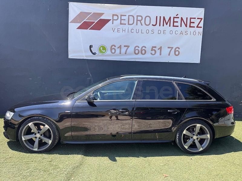 Usado Audi A4 S-Line 245 CV (180 kW) 2012 Negro Familiar