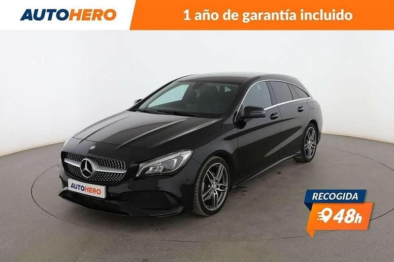 Negro Usado 2017 Mercedes CLA200 Shooting Brake AMG line Familiar | 22.499 € (Precio justo) - Imagen 1/3