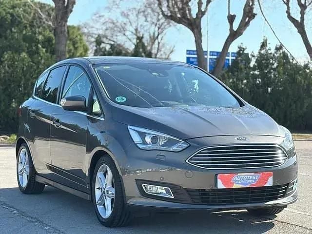 Begagnad Ford C-MAX Titanium 120 HK (88 kW) 2019 Grå Minibuss