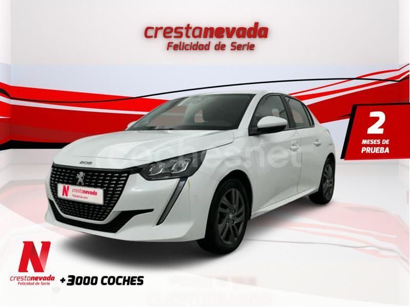 Blanco Usado 2021 Peugeot 208 Active Utilitario | 11.990 € (Precio justo) - Imagen 1/4