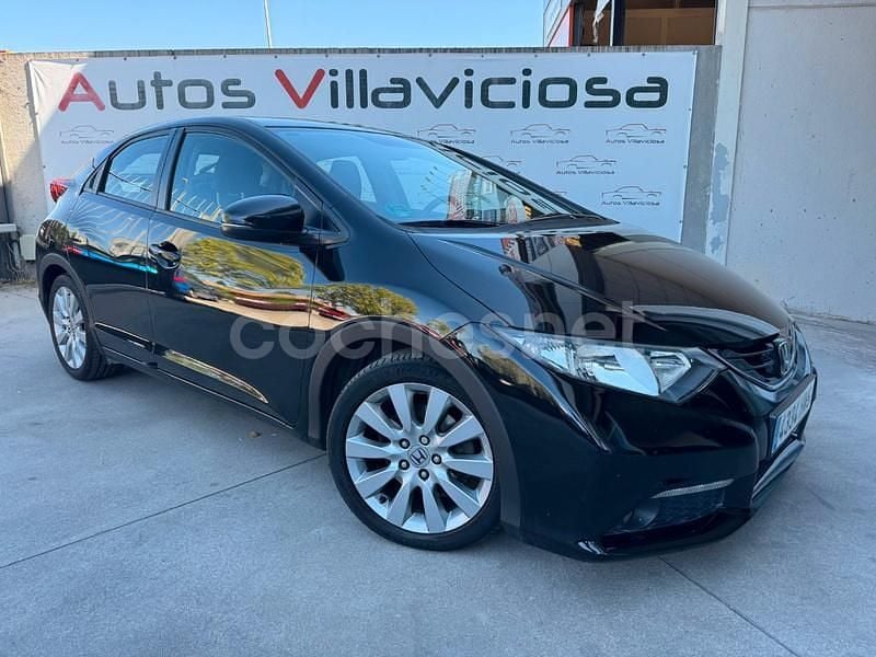 Negro Usado 2012 Honda Civic Sport Berlina | 7500 € (Un poco caro) - Imagen 1/4